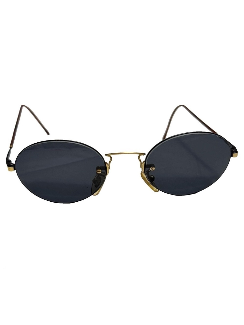 Gucci AUTHENTIC Vintage 90s GG 1260/S Oval Tortoise Minimalist Sunglasses
